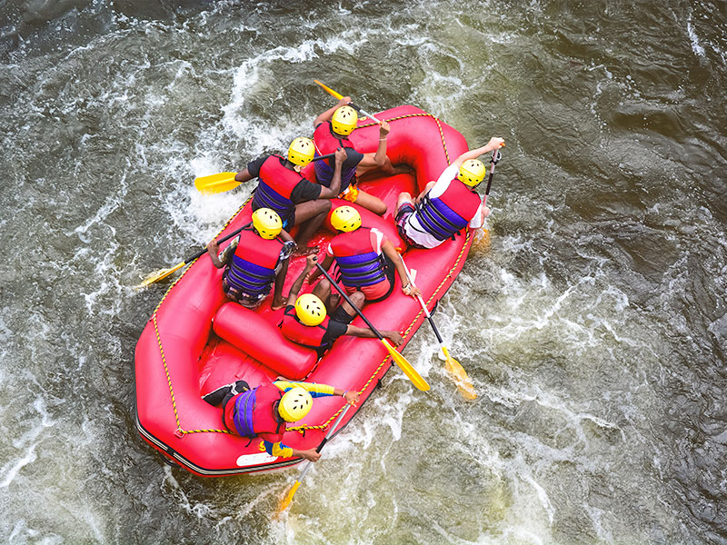 White water rafting